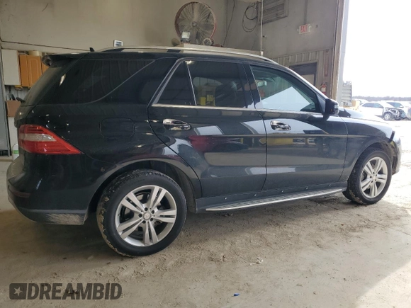 2013 Mercedes-Benz M ML 350 with VIN 4JGDA5HB6DA171820, listed as a Copart auction lot 47436725 with 117,076 mi miles and Salvage Title. Bid and sale history available at carsss.com. Image 3.
