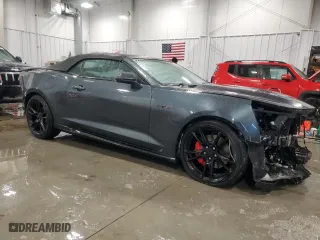2022 Chevrolet Camaro LT1 with VIN 1G1FF3D78N0101384, listed as a Copart auction lot 83984984 with 41,595 mi miles and Salvage Title. Bid and sale history available at carsss.com. Image 4.
