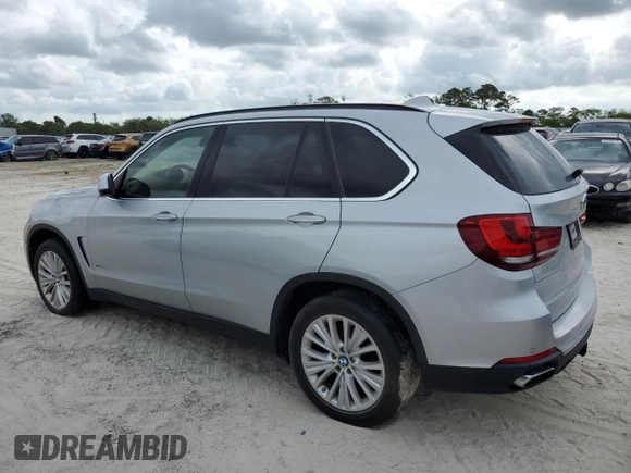 2015 BMW X5 xDrive50i with VIN 5UXKR6C51F0J74160, listed as a Copart auction lot 79337044 with 143,436 mi miles and Salvage title. Bid and sale history available at DreamBid. Image 2.