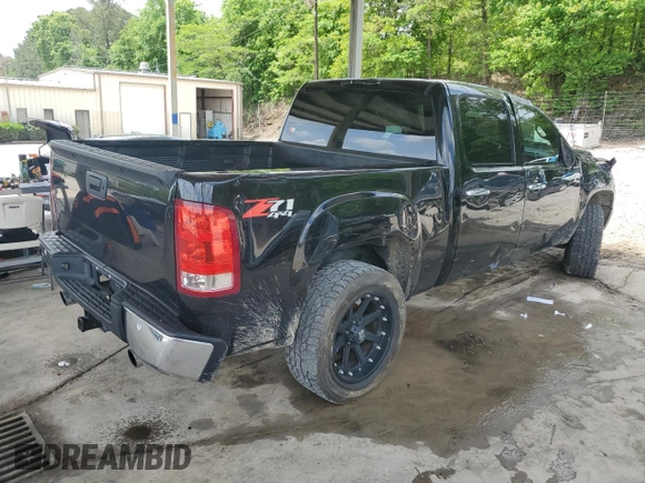 2012 GMC Sierra 1500 SLE with VIN 3GTP2VE73CG234077, listed as a Copart auction lot 53979795 with 170,272 mi miles and Salvage Title. Bid and sale history available at DreamBid. Image 3.