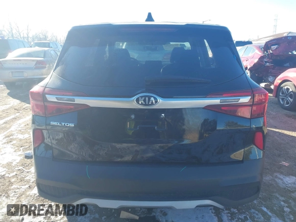 2021 Kia Seltos LX with VIN KNDEPCAA1M7229729, listed as a IAAI auction lot 41322078 with 49,297 mi miles. Bid and sale history available at carsss.com. Image 16.