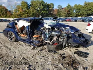 2021 BMW M5 with VIN WBS83CH03MCF57209, listed as a Copart auction lot 73050774 with 0 mi miles and Salvage Title. Bid and sale history available at carsss.com. Image 4.