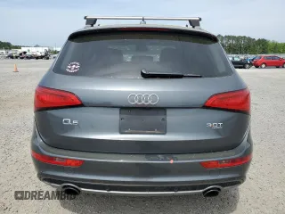 2014 Audi Q5 Premium Plus with VIN WA1DGAFP5EA077594, listed as a Copart auction lot 52020915 with 187,290 mi miles and Salvage title. Bid and sale history available at DreamBid. Image 6.