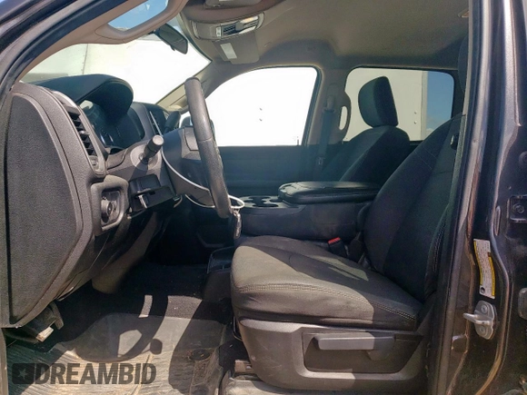 2019 Ram 2500 Tradesman with VIN 3C6UR5CL4KG619510, listed as a Copart auction lot 58254685 with 129,954 mi miles and Salvage title. Bid and sale history available at DreamBid. Image 7.