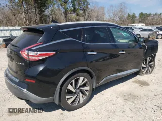 2018 Nissan Murano Platinum with VIN 5N1AZ2MG1JN155413, listed as a Copart auction lot 46956355 with 111,036 mi miles and Salvage Title. Bid and sale history available at carsss.com. Image 3.