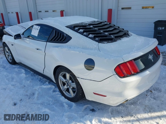 2016 Ford Mustang V6 with VIN 1FA6P8AM6G5228707, listed as a IAAI auction lot 41322180 with Not Provided miles and . Bid and sale history available at carsss.com. Image 3.