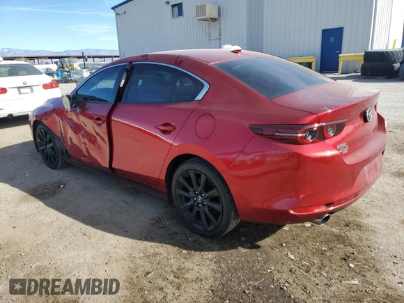 2021 Mazda 3 2.5 Turbo with VIN JM1BPBAY3M1313001, listed as a Copart auction lot 84344604 with 35,734 mi miles and Salvage Title. Bid and sale history available at DreamBid. Image 2.