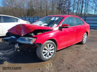 2011 Volkswagen Jetta Sedan SE w/Convenience with VIN 3VWDX7AJ7BM394123, listed as a IAAI auction lot 41645831 with 160,430 mi miles. Bid and sale history available at carsss.com. Image 2.