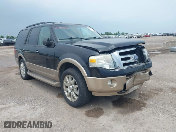2011 Ford Expedition XLT with VIN 1FMJU1H51BEF25990, listed as a IAAI auction lot 42273952 with 152,877 mi miles and . Bid and sale history available at DreamBid. Image 1.