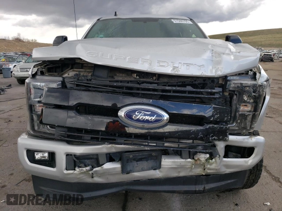 2019 Ford F-350 XL with VIN 1FT8W3BT9KEE97016, listed as a Copart auction lot 51590705 with 133,258 mi miles and Salvage Title. Bid and sale history available at DreamBid. Image 5.