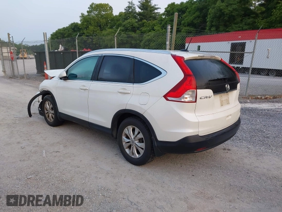 2013 Honda CR-V EX-L with VIN 5J6RM4H78DL032519, listed as a IAAI auction lot 42458397 with 67,141 mi miles and . Bid and sale history available at DreamBid. Image 3.