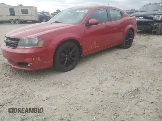 2013 Dodge Avenger SXT with VIN 1C3CDZCGXDN772968, listed as a Copart auction lot 59947245 with 71,991 mi miles and Salvage title. Bid and sale history available at DreamBid. Image 1.