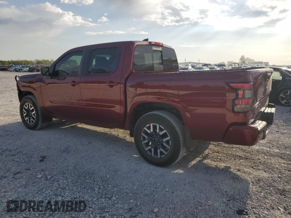 2024 Nissan Frontier SL with VIN 1N6ED1EK4RN659447, listed as a Copart auction lot 53338105 with 4,895 mi miles and Salvage title. Bid and sale history available at DreamBid. Image 2.