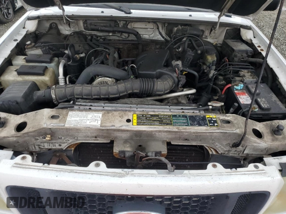 2004 Ford Ranger XL with VIN 1FTYR10U54PA03412, listed as a Copart auction lot 51475185 with 247,688 mi miles and Clean Title. Bid and sale history available at DreamBid. Image 11.