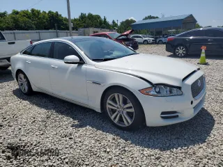 2011 Jaguar XJ XJL with VIN SAJWA2GB6BLV14612, listed as a Copart auction lot 63660355 with 93,763 mi miles and Salvage title. Bid and sale history available at DreamBid. Image 4.