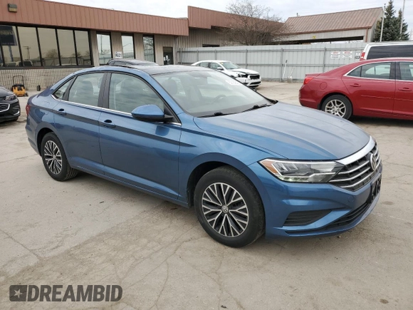 2019 Volkswagen Jetta S с VIN 3VWC57BU7KM191260, выставлен на аукционе Copart как лот 52192645 с пробегом 105 293 миль миль и Списание • Salvage title. История ставок и продаж доступна на DreamBid. Изображение 4.
