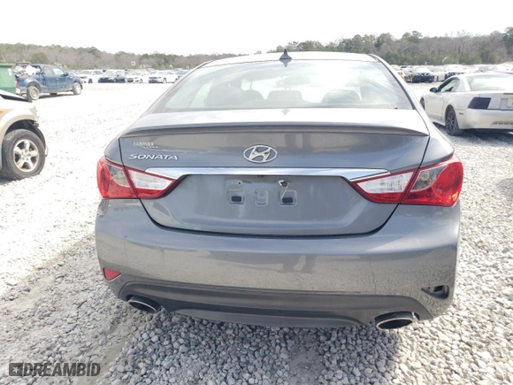 2014 Hyundai Sonata SE with VIN 5NPEC4AC2EH814965, listed as a Copart auction lot 48360215 with 161,156 mi miles and Clean Title. Bid and sale history available at carsss.com. Image 6.