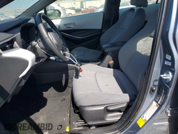 2023 Toyota Corolla Hybrid LE with VIN JTDBCMFE6P3015167, listed as a Copart auction lot 52114915 with 35,334 mi miles and Salvage Title. Bid and sale history available at carsss.com. Image 7.