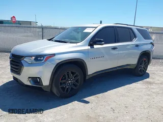 2020 Chevrolet Traverse Premier with VIN 1GNERKKW2LJ278087, listed as a IAAI auction lot 41891671 with 59,172 mi miles and . Bid and sale history available at DreamBid. Image 19.