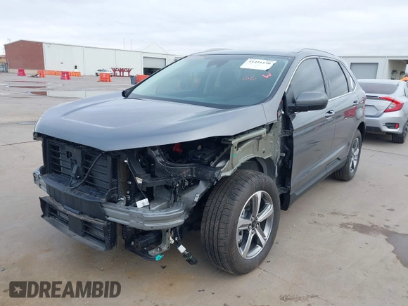 2024 Ford Edge SEL with VIN 2FMPK4J92RBA91292, listed as a IAAI auction lot 41416130 with 997 mi miles. Bid and sale history available at carsss.com. Image 6.