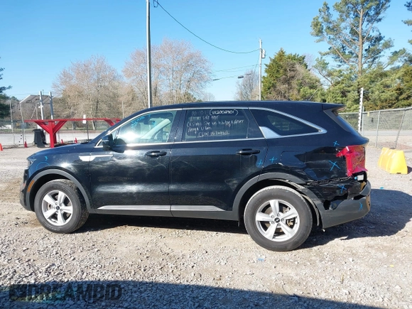 2023 Kia Sorento LX with VIN 5XYRGDLC1PG205332, listed as a IAAI auction lot 41776625 with 47,300 mi miles. Bid and sale history available at carsss.com. Image 14.