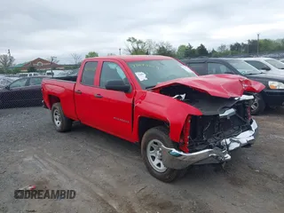 2017 Chevrolet Silverado 1500 Work Truck with VIN 1GCVKNEH9HZ192277, listed as a IAAI auction lot 42073069 with 134,878 mi miles. Bid and sale history available at carsss.com. Image 1.