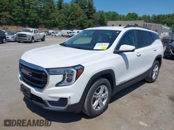 2023 GMC Terrain SLE with VIN 3GKALTEGXPL238040, listed as a IAAI auction lot 42350767 with 31,124 mi miles and . Bid and sale history available at DreamBid. Image 17.
