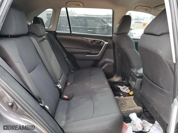 2021 Toyota RAV4 LE with VIN 2T3H1RFV5MW180603, listed as a Copart auction lot 44536625 with 37,801 mi miles and Salvage Title. Bid and sale history available at carsss.com. Image 11.