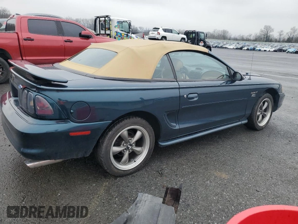 1994 Ford Mustang z VIN 1FALP45T3RF143074, wystawiony jako Copart lot #51442685 z przebiegiem 144 966 mil mil oraz Szkoda całkowita • Salvage title. Historia ofert i sprzedaży dostępna na DreamBid. Obrazek 3.