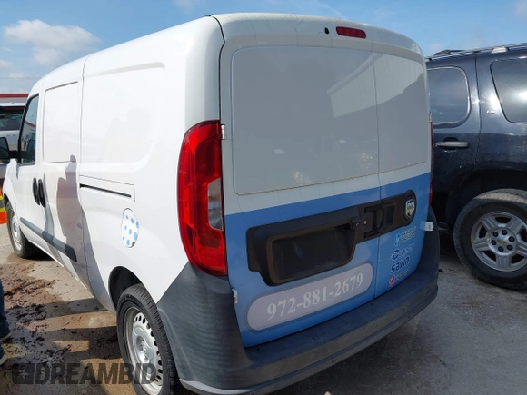 2016 Ram ProMaster City Cargo Tradesman with VIN ZFBERFAT2G6B64550, listed as a IAAI auction lot 42745945 with 191,622 mi miles and . Bid and sale history available at DreamBid. Image 3.