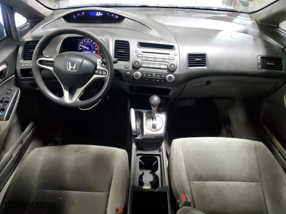2010 Honda Civic Sdn LX with VIN 19XFA1F55AE077164, listed as a Copart auction lot 48472785 with 163,950 mi miles and Salvage Title. Bid and sale history available at carsss.com. Image 8.
