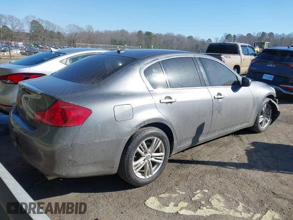 2012 Infiniti G25 x с VIN JN1DV6AR8CM861607, выставлен на аукционе IAAI как лот 41650336 с пробегом 164 399 миль миль и . История ставок и продаж доступна на DreamBid. Изображение 4.