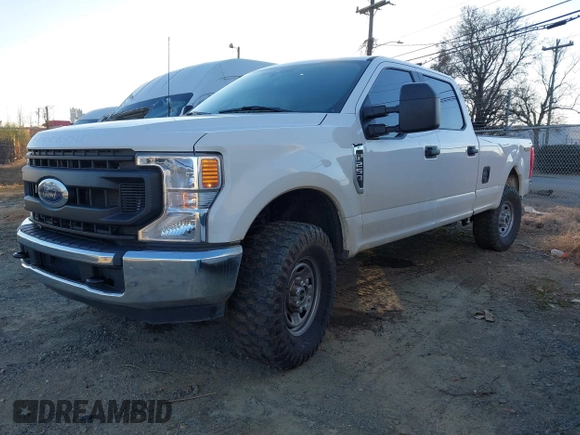 2021 Ford Super Duty F-250 SRW XL with VIN 1FT7W2B6XMED85909, listed as a IAAI auction lot 41154972 with 78,192 mi miles. Bid and sale history available at carsss.com. Image 19.