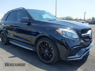 2018 Mercedes-Benz GLE 63 S AMG with VIN 4JGDA7FB3JB035472, listed as a IAAI auction lot 42170871 with 23,183 mi miles and . Bid and sale history available at DreamBid. Image 1.