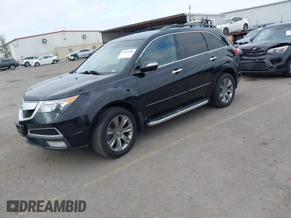 2010 Acura MDX Advance with VIN 2HNYD2H51AH517186, listed as a IAAI auction lot 42083466 with 118,745 mi miles and . Bid and sale history available at DreamBid. Image 2.