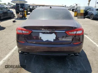 2016 Maserati Quattroporte S with VIN ZAM56RPA0G1185318, listed as a Copart auction lot 62977003 with 0 mi miles. Bid and sale history available at carsss.com. Image 6.
