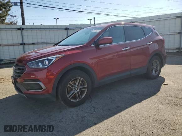 2017 Hyundai Santa Fe 2.4L z VIN 5XYZTDLB4HG392179, wystawiony jako Copart lot #44634085 z przebiegiem Nie podano mil oraz Czysty tytuł • Clean title. Historia ofert i sprzedaży dostępna na DreamBid. Obrazek 1.