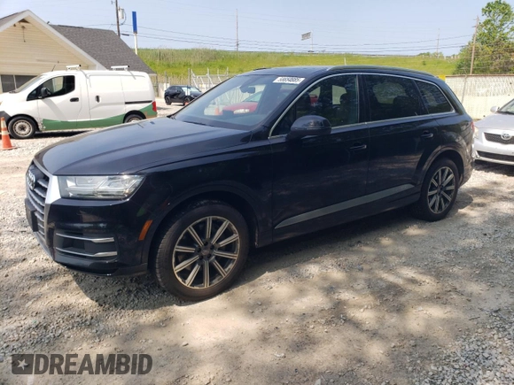 2017 Audi Q7 Premium Plus z VIN WA1LHAF71HD036729, wystawiony jako Copart lot #58654685 z przebiegiem 160 167 mil mil oraz Czysty tytuł • Clean title. Historia ofert i sprzedaży dostępna na DreamBid. Obrazek 1.