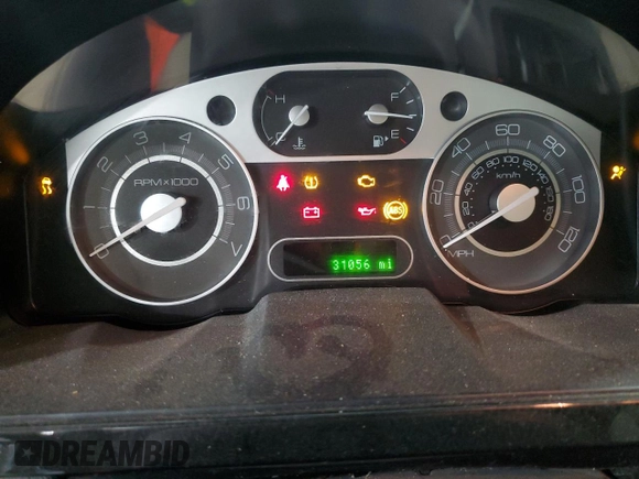 2008 Mercury Sable with VIN 1MEHM40W08G608525, listed as a Copart auction lot 41469845 with 31,056 mi miles and Salvage title. Bid and sale history available at DreamBid. Image 9.