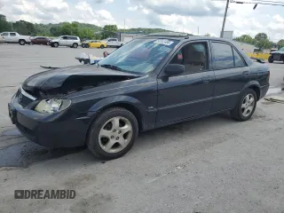 2002 Mazda Protege DX z VIN JM1BJ225020537013, wystawiony jako Copart lot #56952495 z przebiegiem 129 846 mil mil oraz Czysty tytuł • Clean title. Historia ofert i sprzedaży dostępna na DreamBid. Obrazek 1.