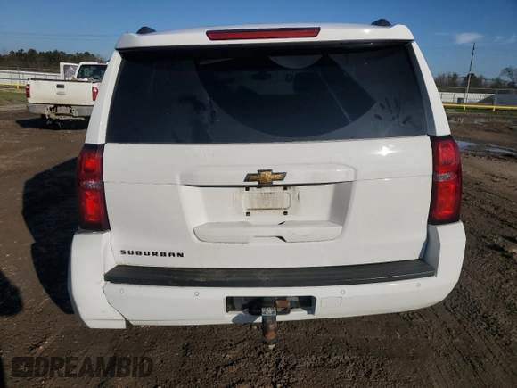 2018 Chevrolet Suburban LS with VIN 1GNSCGKC0JR272245, listed as a Copart auction lot 47000635 with 136,353 mi miles and Salvage title. Bid and sale history available at DreamBid. Image 6.