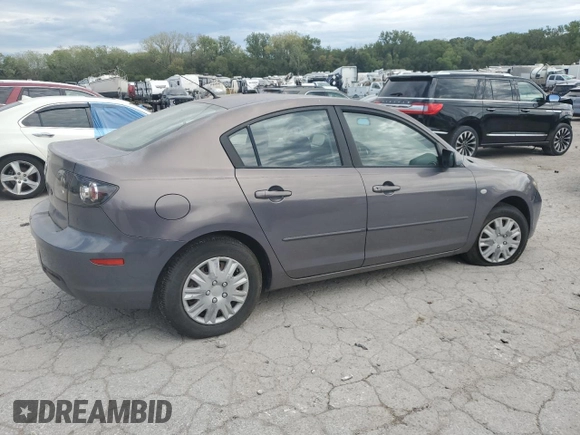 2008 Mazda 3 i Sport with VIN JM1BK12F381871944, listed as a Copart auction lot 73062454 with 105,916 mi miles and Clean Title. Bid and sale history available at DreamBid. Image 3.