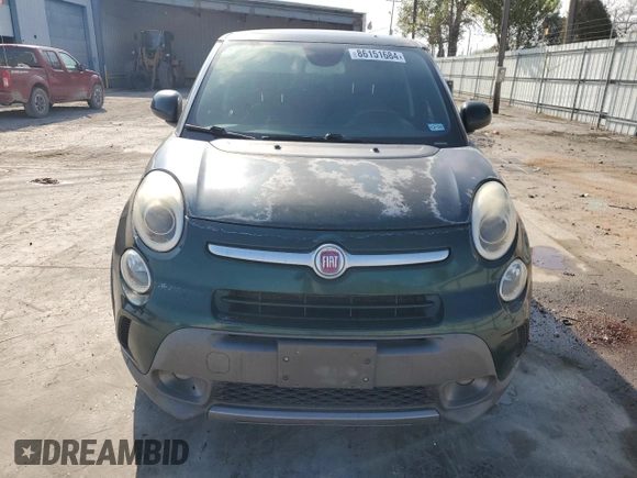 2014 FIAT 500L Trekking with VIN ZFBCFADH4EZ010618, listed as a Copart auction lot 86151684 with 191,567 mi miles and Clean Title. Bid and sale history available at DreamBid. Image 5.