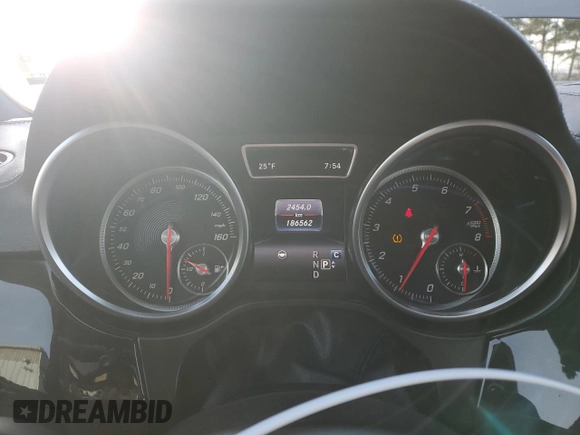 2017 Mercedes-Benz GLS 550 with VIN 4JGDF7DE6HA950752, listed as a Copart auction lot 45538075 with 115,924 mi miles and Salvage title. Bid and sale history available at DreamBid. Image 9.