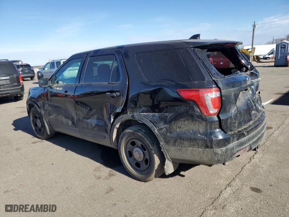 2016 Ford Utility Police Interceptor with VIN 1FM5K8AR7GGD04807, listed as a Copart auction lot 48825495 with 154,319 mi miles and Non Repairable. Bid and sale history available at carsss.com. Image 2.