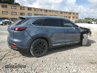 2022 Mazda CX-9 Grand Touring with VIN JM3TCBDY0N0626646, listed as a Copart auction lot 61138535 with 34,054 mi miles and Non repairable. Bid and sale history available at DreamBid. Image 3.