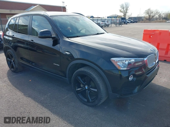 2017 BMW X3 xDrive28i with VIN 5UXWX9C35H0W80200, listed as a IAAI auction lot 41332292 with 80,255 mi miles and . Bid and sale history available at DreamBid. Image 1.