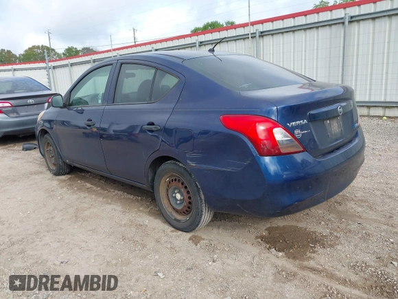2014 Nissan Versa SV with VIN 3N1CN7AP6EL852207, listed as a IAAI auction lot 41861717 with 143,826 mi miles and . Bid and sale history available at carsss.com. Image 3.
