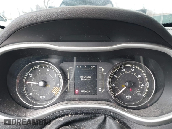 2014 Jeep Cherokee Sport with VIN 1C4PJLAB5EW268916, listed as a IAAI auction lot 41715729 with 116,544 mi miles and . Bid and sale history available at DreamBid. Image 7.