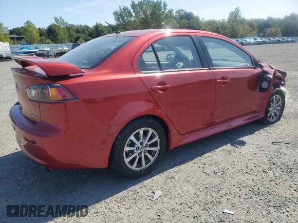 2013 Mitsubishi Lancer ES with VIN JA32U2FU9DU001244, listed as a Copart auction lot 71040564 with 94,644 mi miles and Clean Title. Bid and sale history available at DreamBid. Image 3.